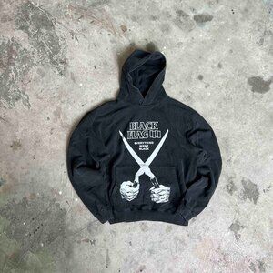 Black Flag Themed Hoodie Size XL